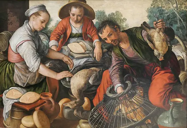 14 The Birds By Joachim Beuckelaer