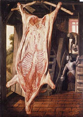 Slaughtered Pig By Joachim Beuckelaer