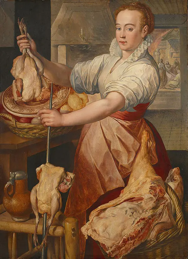 The Cook By Joachim Beuckelaer