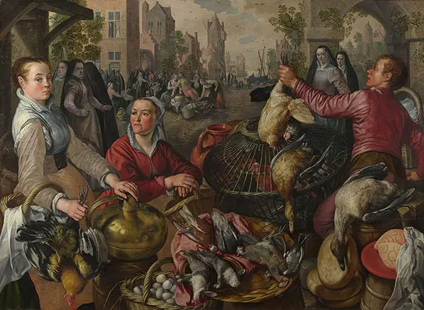 The Four Elements Air By Joachim Beuckelaer