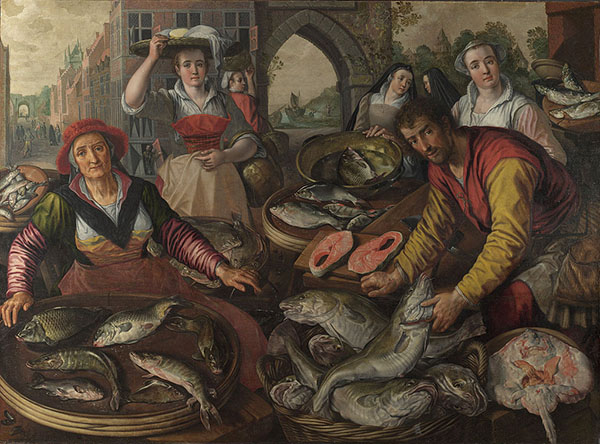 The Four Elements Water by Joachim Beuckelaer | Oil Painting Reproduction