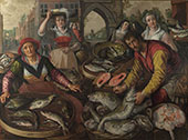 The Four Elements Water By Joachim Beuckelaer