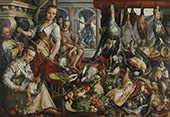 The Well Stocked Kitchen 1566 By Joachim Beuckelaer