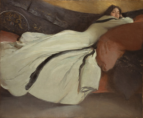 Repose 1895 by John White Alexander | Oil Painting Reproduction