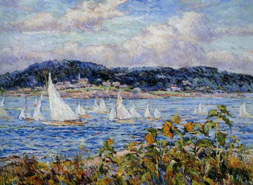 Sandy Bay, Cape Ann, Massachusetts 1924 | Oil Painting Reproduction