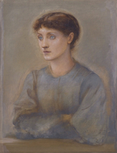 Margaret By Sir Edward Coley Burne-Jones