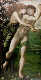 Phyllis and Demophoon 1870 By Sir Edward Coley Burne-Jones