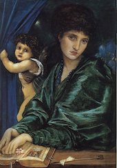 Portrait of Maria Zambaco 1870 By Sir Edward Coley Burne-Jones