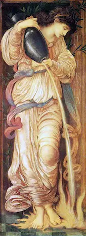 Temperantia 1872 By Sir Edward Coley Burne-Jones