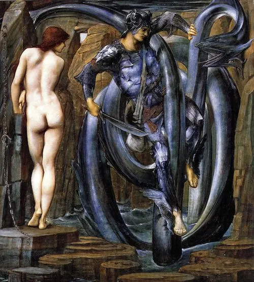 The Doom Fulfilled 1888 By Sir Edward Coley Burne-Jones