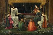 The Last Sleep of Arthur By Sir Edward Coley Burne-Jones