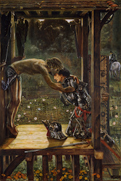 The Merciful Knight 1863 By Sir Edward Coley Burne-Jones