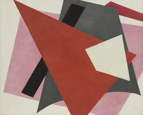 Painterly Architectonics c1917 By Lyubov Sergeevna Popova