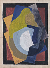 Abstract No 4 1912 By Mainie Jellett