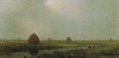 Jersey Marshes 1874 By Martin Johnson Heade