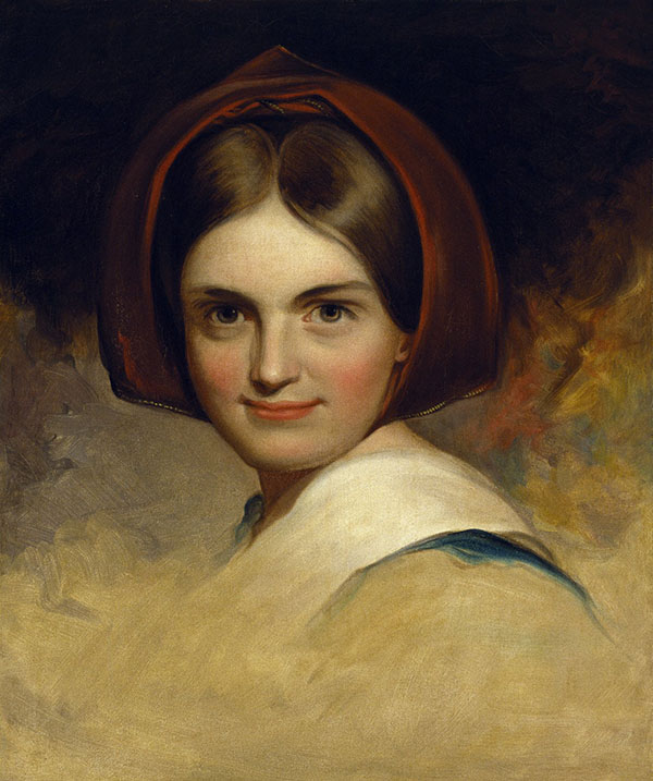 Charlotte Cushman 1843 by Thomas Sully | Oil Painting Reproduction