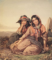 Gypsy Maidens 1839 By Thomas Sully