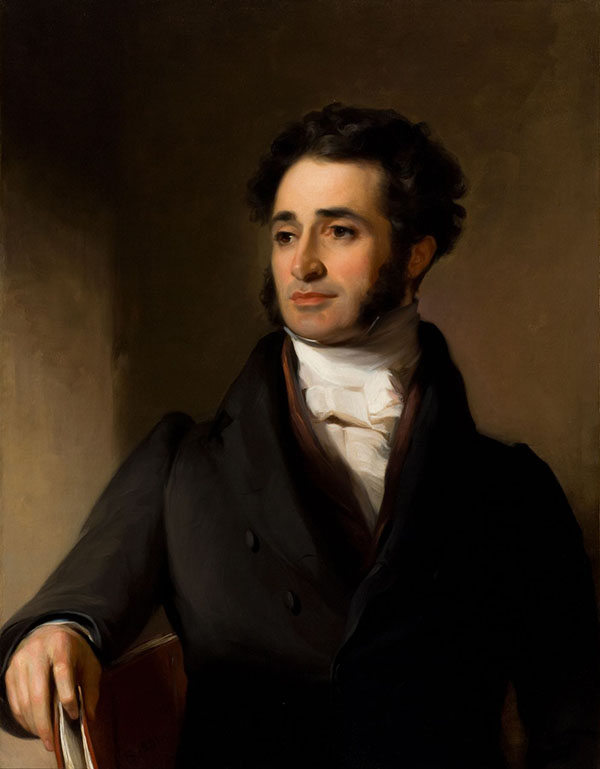 Jared Sparks 1831 by Thomas Sully | Oil Painting Reproduction