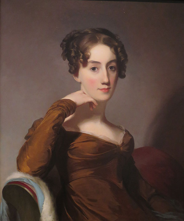 Portrait of Elizabeth McEuen Smith 1823 | Oil Painting Reproduction