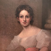 Portrait of Miss Marie Louise Parker By Thomas Sully