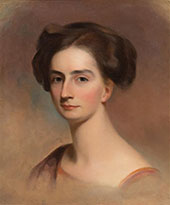 Portrait of Mrs lee By Thomas Sully