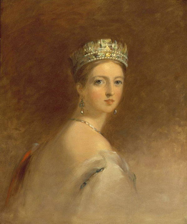 Queen Victoria by Thomas Sully | Oil Painting Reproduction