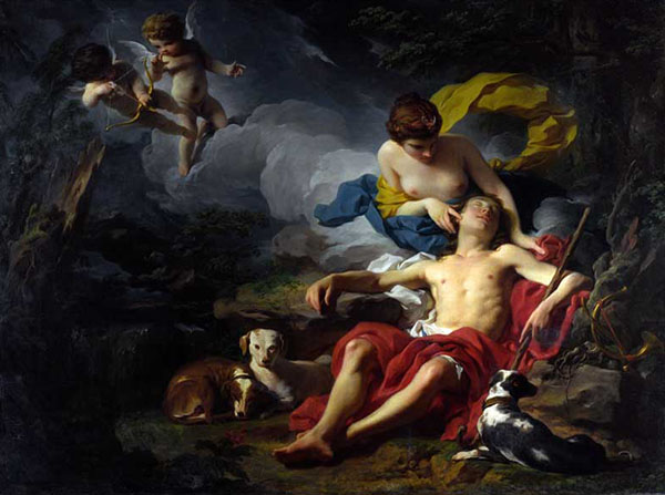 Diana and Endymion by Pierre Subleyras | Oil Painting Reproduction