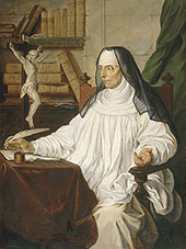 Portrait of The Venerable Battista Vernazza By Pierre Subleyras