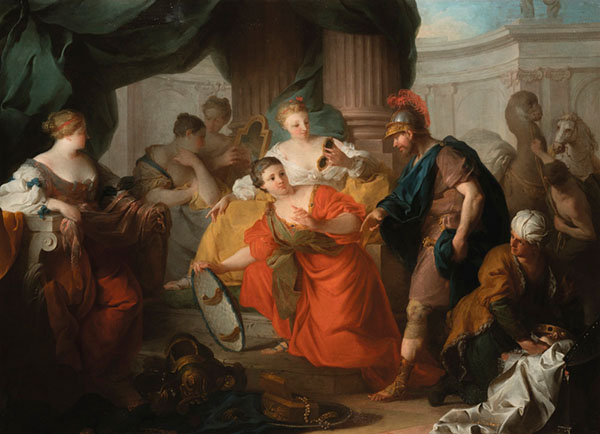 Ulysses Discovering Achilles Among The Daughters of Lycomedes | Oil Painting Reproduction