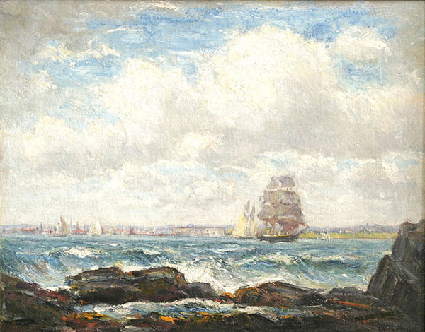 Narragansett Bay Newport Rhode Island 1902 | Oil Painting Reproduction