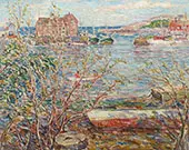 Rockport Harbor 1922 By Reynolds Beal