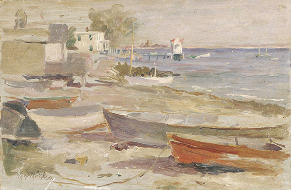 Shore at Orient Long Island 1897 | Oil Painting Reproduction