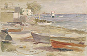 Shore at Orient Long Island 1897 By Reynolds Beal