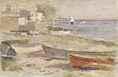 Shore at Orient Long Island 1897 By Reynolds Beal