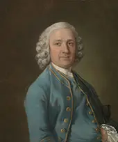 A Man Called Mr. Wood the Dancing Master 1757 By Thomas Gainsborough