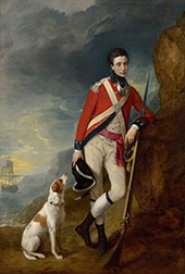 An Officer of The 4th Regiment of Foot 1776 By Thomas Gainsborough