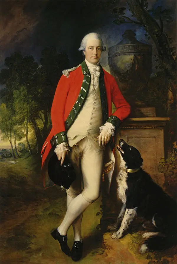 Colonel John Bullock 1780 By Thomas Gainsborough