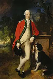 Colonel John Bullock 1780 By Thomas Gainsborough