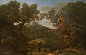Blind Orion Searching for the Rising Sun 1658 By Nicolas Poussin
