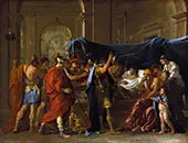 Death of Germanicus 1628 By Nicolas Poussin