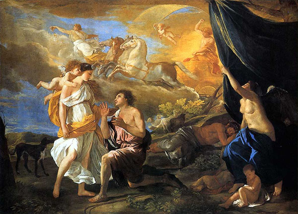 Diana and Endymion 1630 by Nicolas Poussin | Oil Painting Reproduction