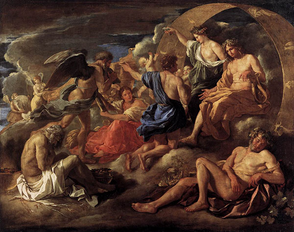 Helios and Phaeton with Saturn and the Four Seasons 1635 | Oil Painting Reproduction