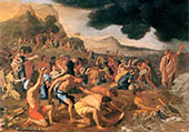 The Crossing of the Red Sea 1634 By Nicolas Poussin