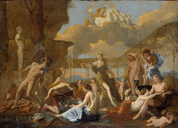 The Empire of Flora 1631 by Nicolas Poussin | Oil Painting Reproduction