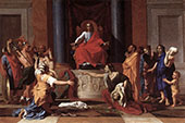 The Judgement of Solomon 1649 By Nicolas Poussin
