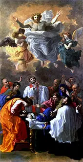 The Miracle of Saint Francis Xavier 1641 By Nicolas Poussin