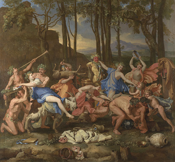 The Triumph of Pan 1636 by Nicolas Poussin | Oil Painting Reproduction