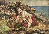 A Rare Posy By Edward Atkinson Hornel