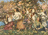 A Spring Time Rondeley By Edward Atkinson Hornel