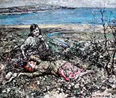 At Brighouse Bay By Edward Atkinson Hornel